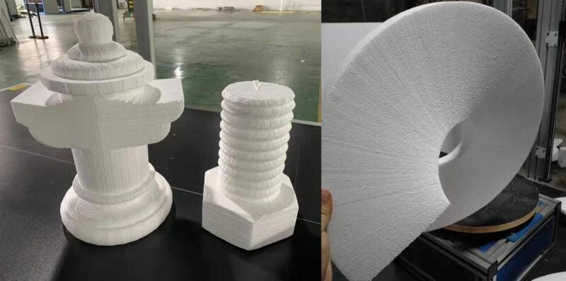 CNC foam cutting machine for 3D eps models