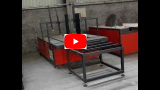 architectural molding coating machine