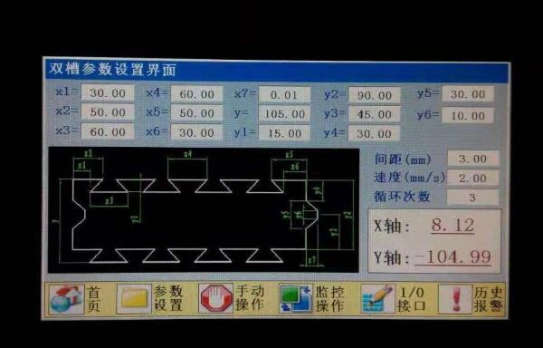 foam groove cnc cutting machine