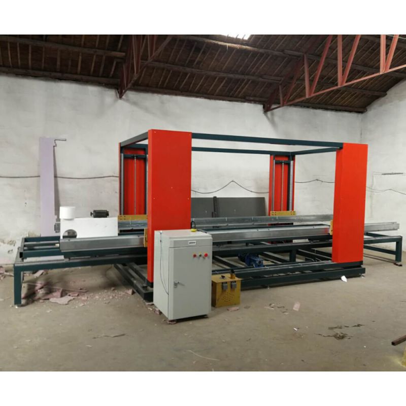 2D hot wire cnc foam cutting machine with oscillation for styrofoam architectural mouldings